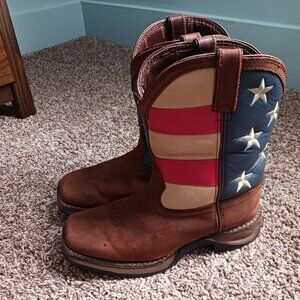 Durango American Flag Boys boots 4M